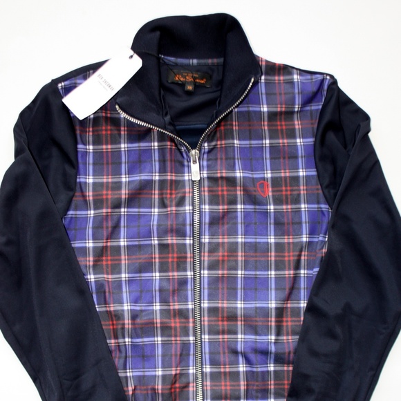 Ben Sherman Plaid Tartan Track Jacket NEW with Tag - Picture 2 of 8
